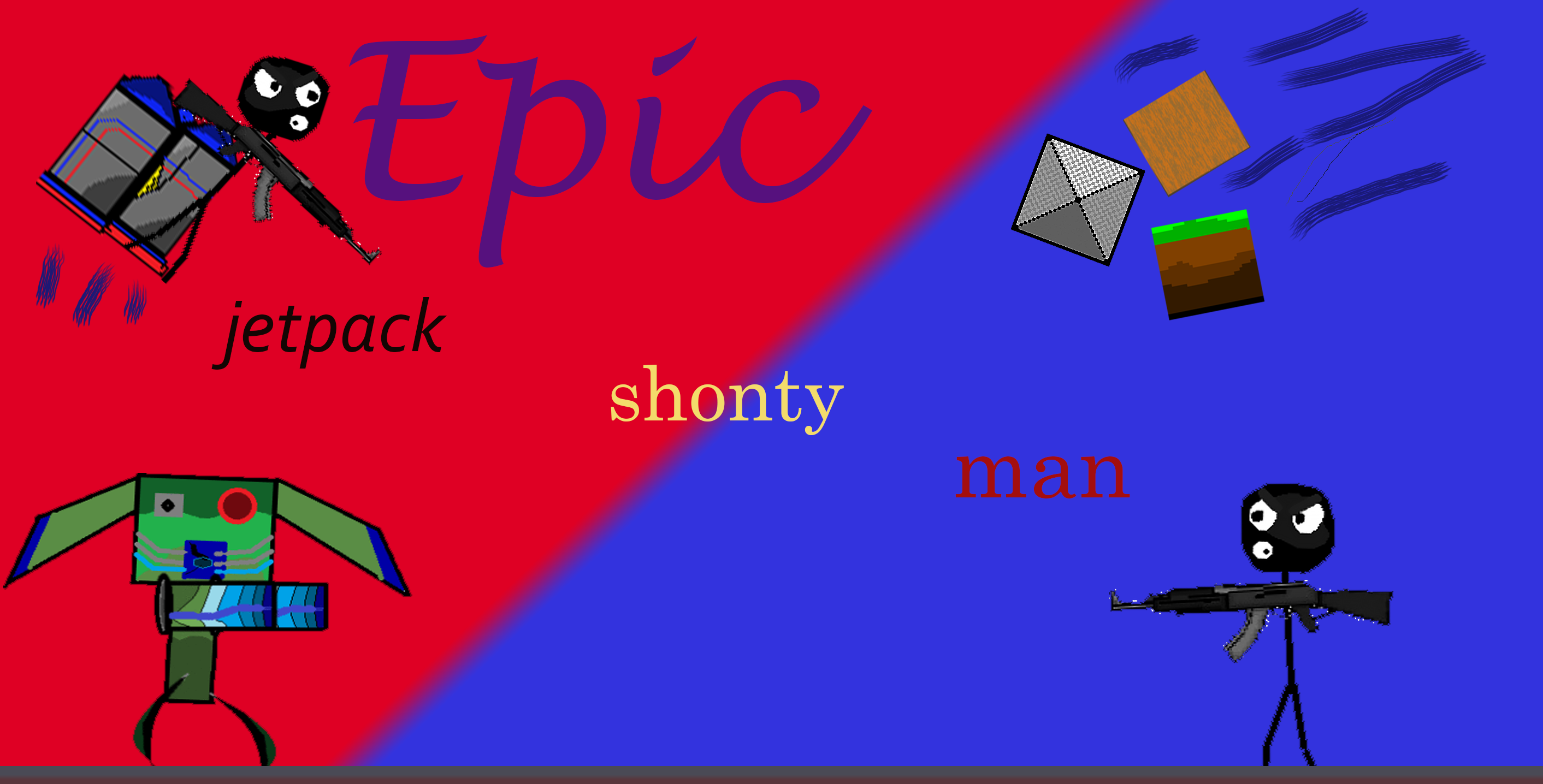 Epic Jetpack Shonty man