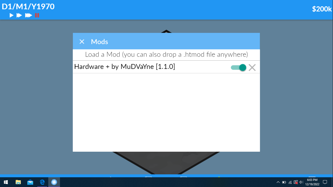 Hardware+ Mod for Hardware Tycoon by Haxor by MuDVaYne
