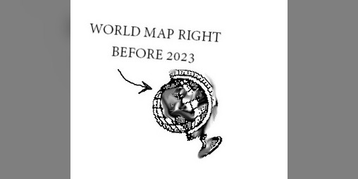 Cover image for World Map Right Before 2023