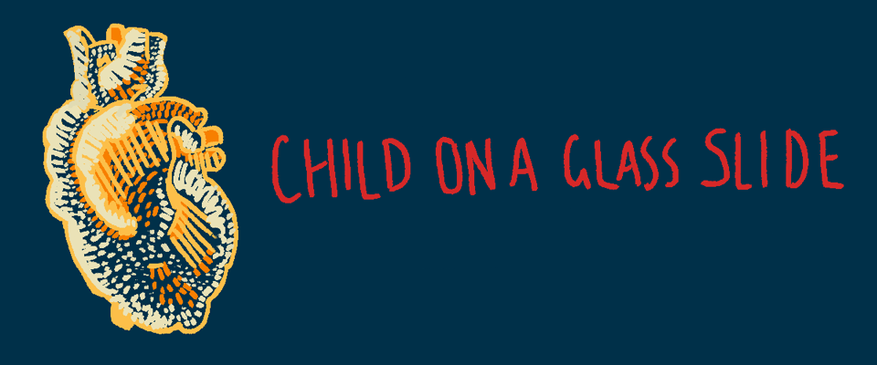 Child On A Glass Slide