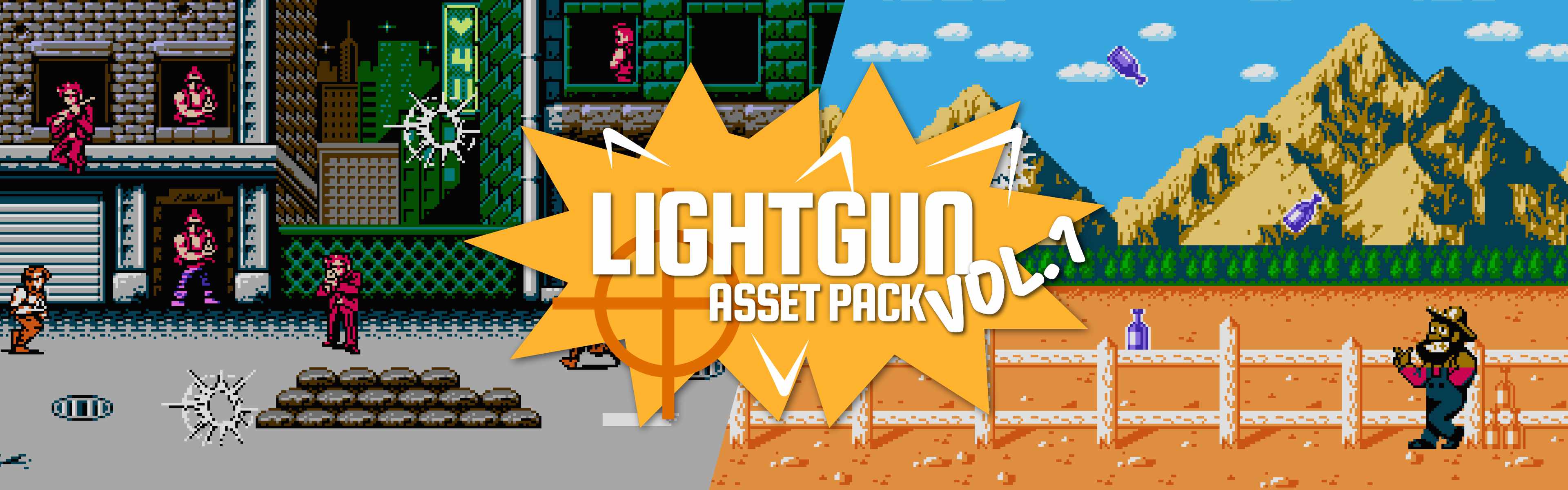 NES Light Gun Asset Pack Vol.1