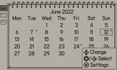 Pocket Planner - Calendar Events