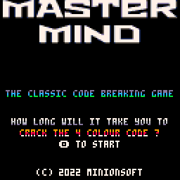 Cover image for Pico8 MasterMind