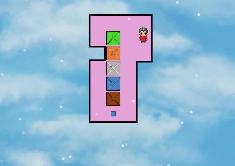 Cover image for Push Me... The Puzzle Game