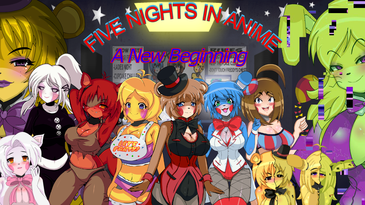 Five Nights in Anime 3 Progress (FNIA 3 Preview) 