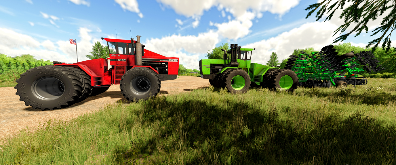 Cover image for Steiger Tiger IV & CaseIH 9190
