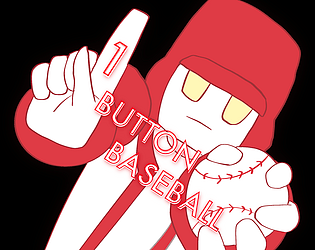 1 Button Baseball