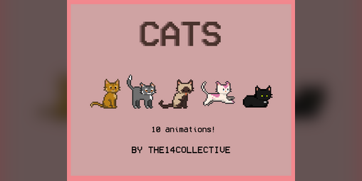 Catsack Pixel art GIF - Community Showcase - PixelTail Games