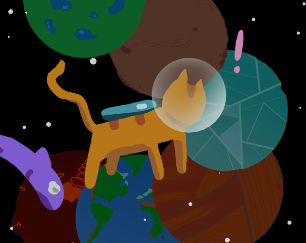 Cover image for Space Cat Galaxy