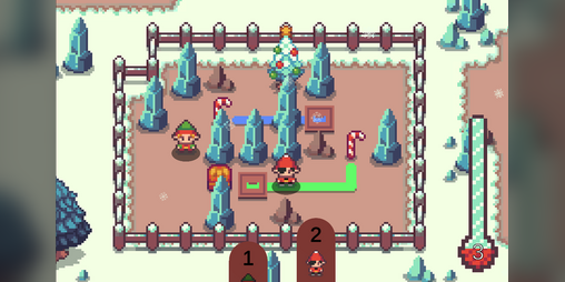 Cover image for Christmas Themed Sliding puzzle