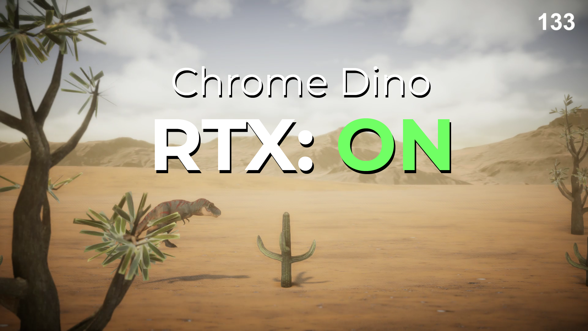 Chrome Dino but RTX is ON by Lạc Studio