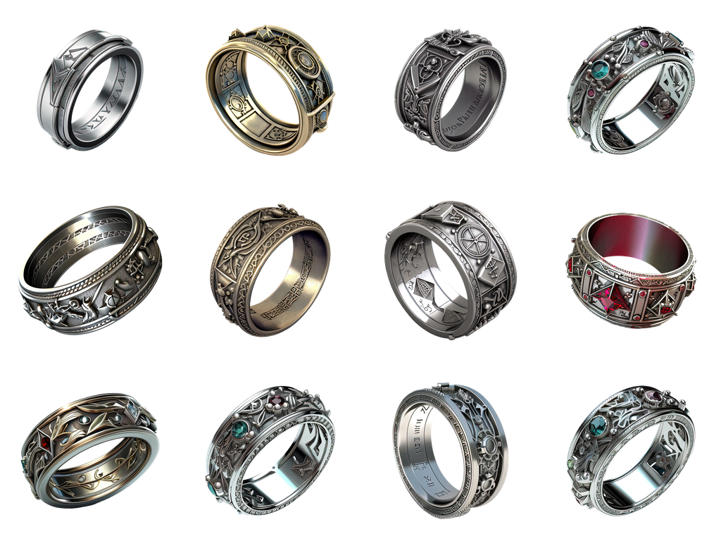 12 Fantasy Rings
