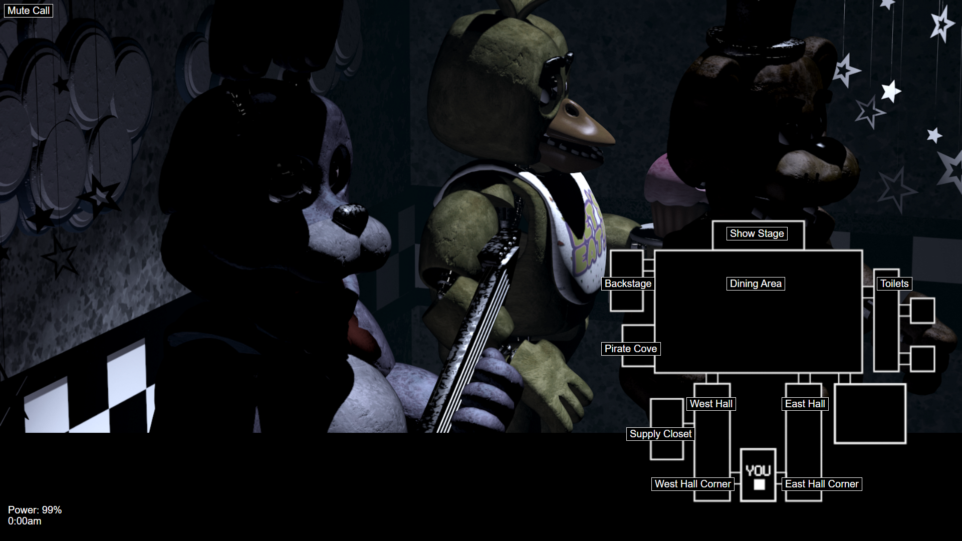 FNAF 1 – Camera Monitors & Map – Original Game Files