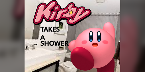 Cover image for Kirby takes a shower