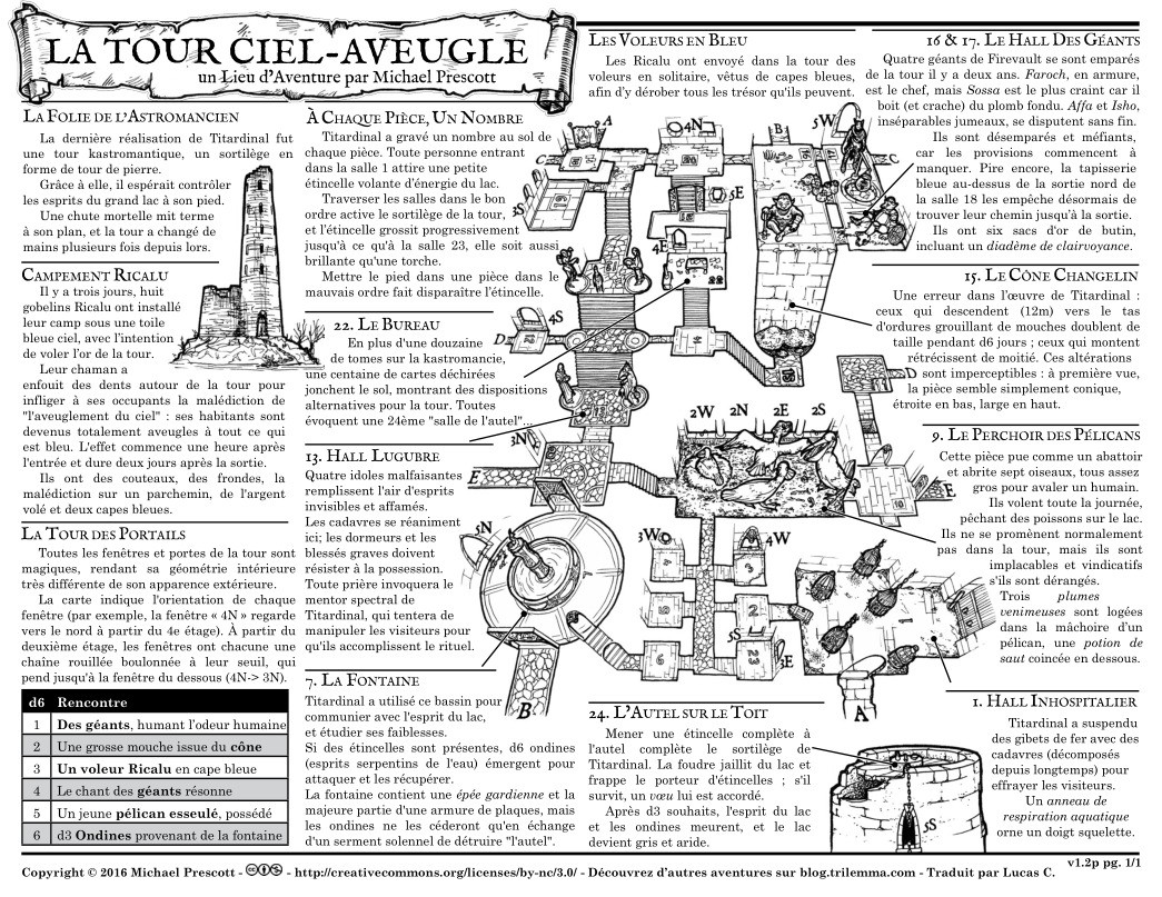 Cover image for La Tour Ciel-Aveugle