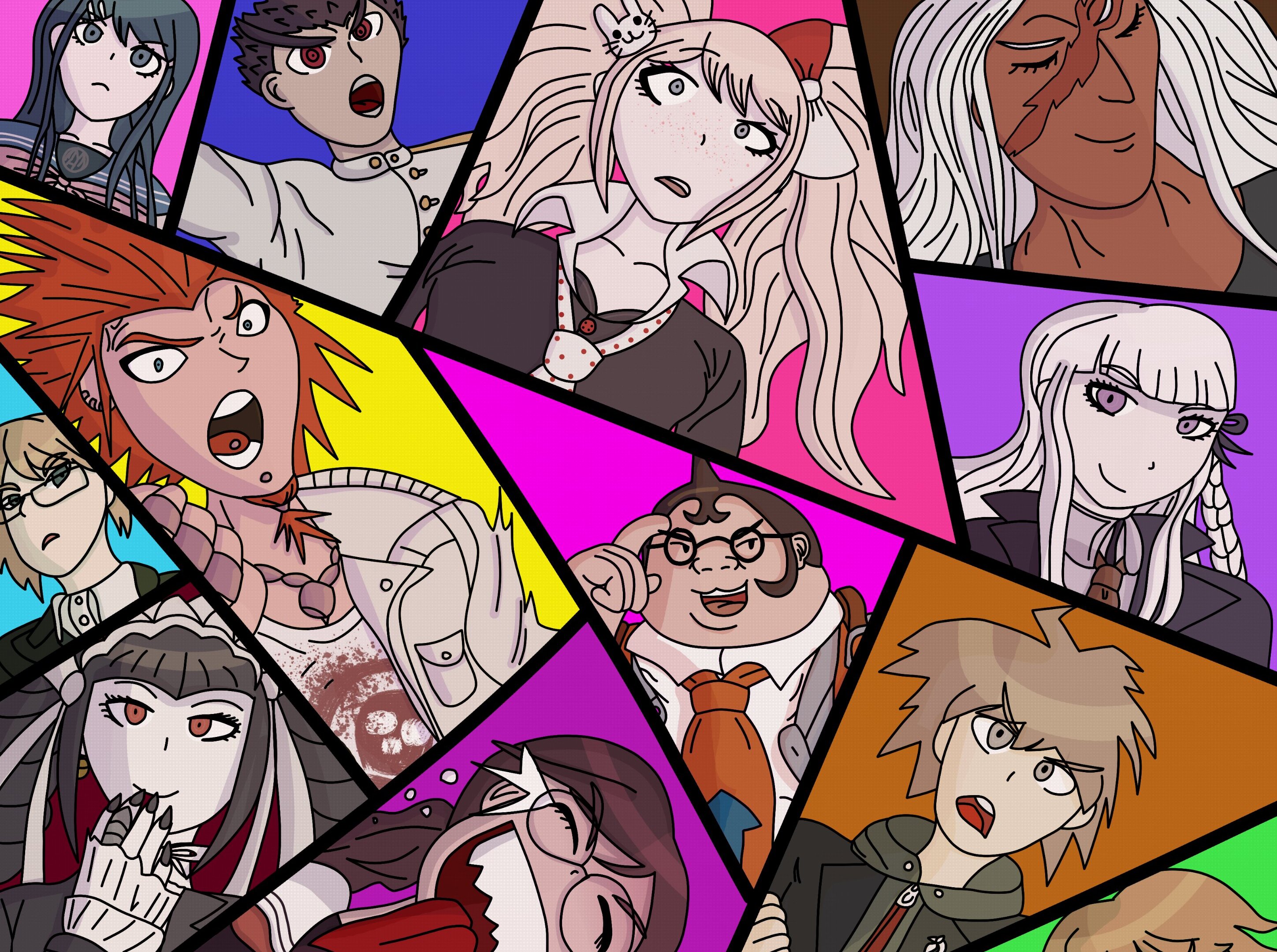 Never Say Never - A Danganronpa Fanfic Fanzine (Ch 1) by The Gay Tarantula