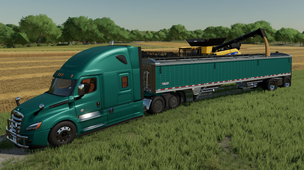 Wilson Pacesetter Spread Axle Grain Trailer FS22