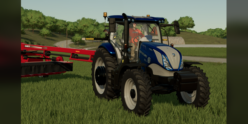 Cover image for New Holland T6 US Spec