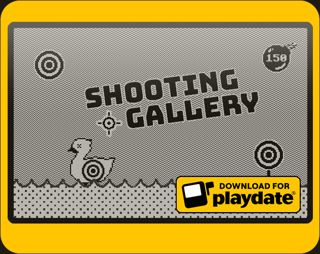 SHOOTING GALLERY for Playdate