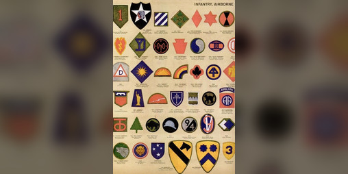 Cover image for WW2 US Army Patches