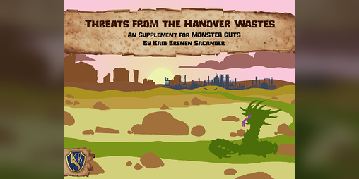 Cover image for THREATS FROM THE HANOVER WASTES