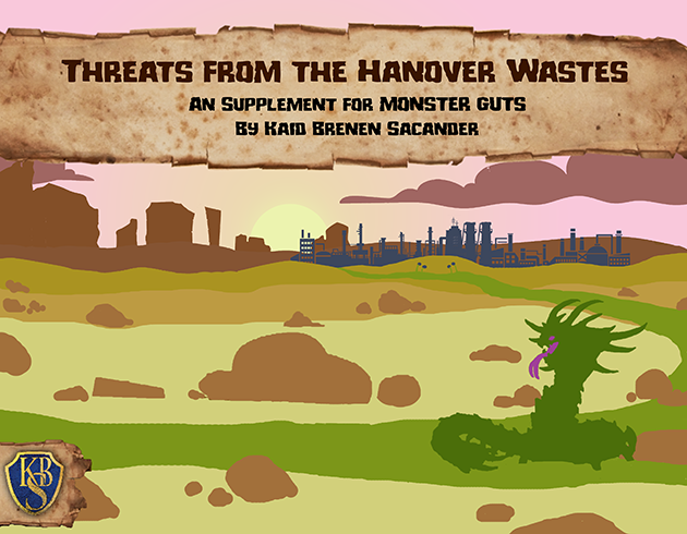 Cover image for THREATS FROM THE HANOVER WASTES