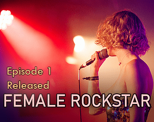 Cover image for Female Rockstar - A Text-Based NSFW RPG