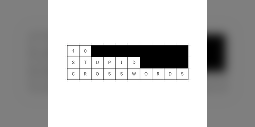 Cover image for 10 Stupid Crosswords