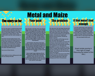 Metal and Maize playtest 0.1 (feedback welcome)  