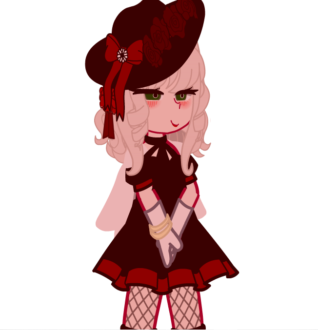 Black and red - Gacha Life Outfits for girls and boys
