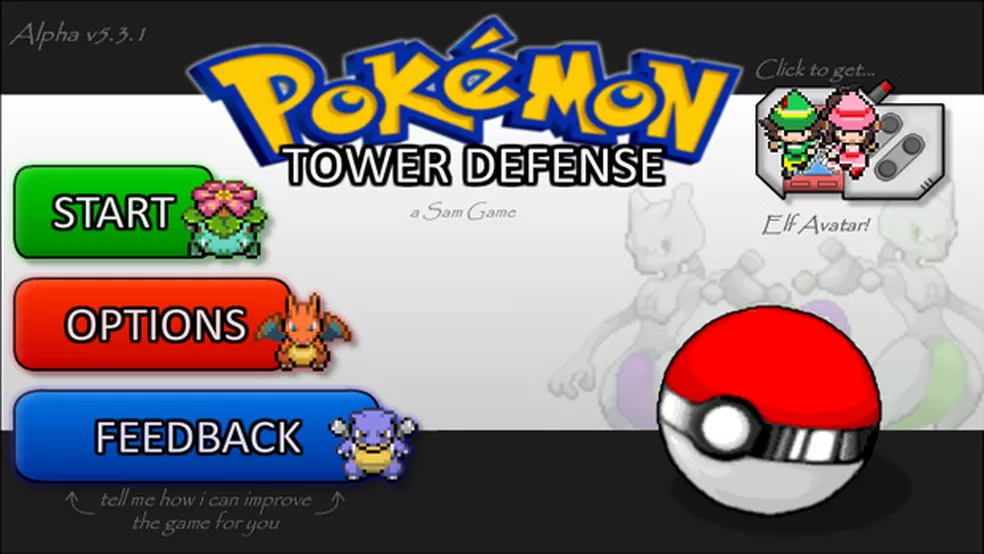 POKEMON TOWER DEFENSE  Pokemon Fan Game Español 