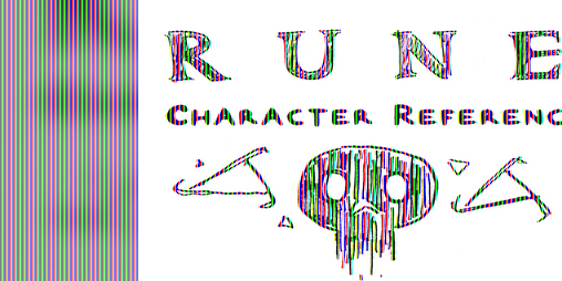 Cover image for Rune Character Reference