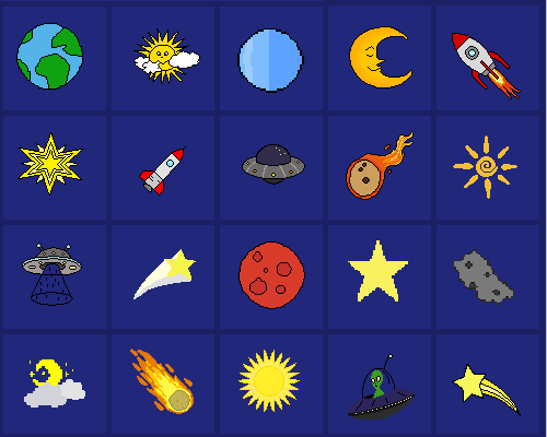 Solar_System-Pixel Art by Peppa_Flynn