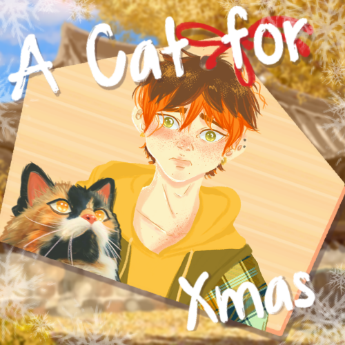Cover image for A cat for Xmas (My lucky cat)