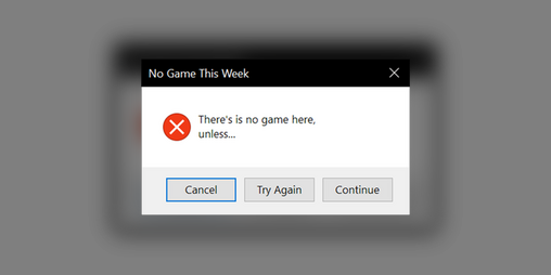 Cover image for No Game This Week