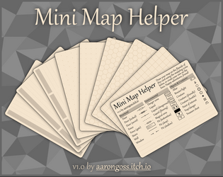 Mini Map Helper   - A pocket-sized map-making tool. 