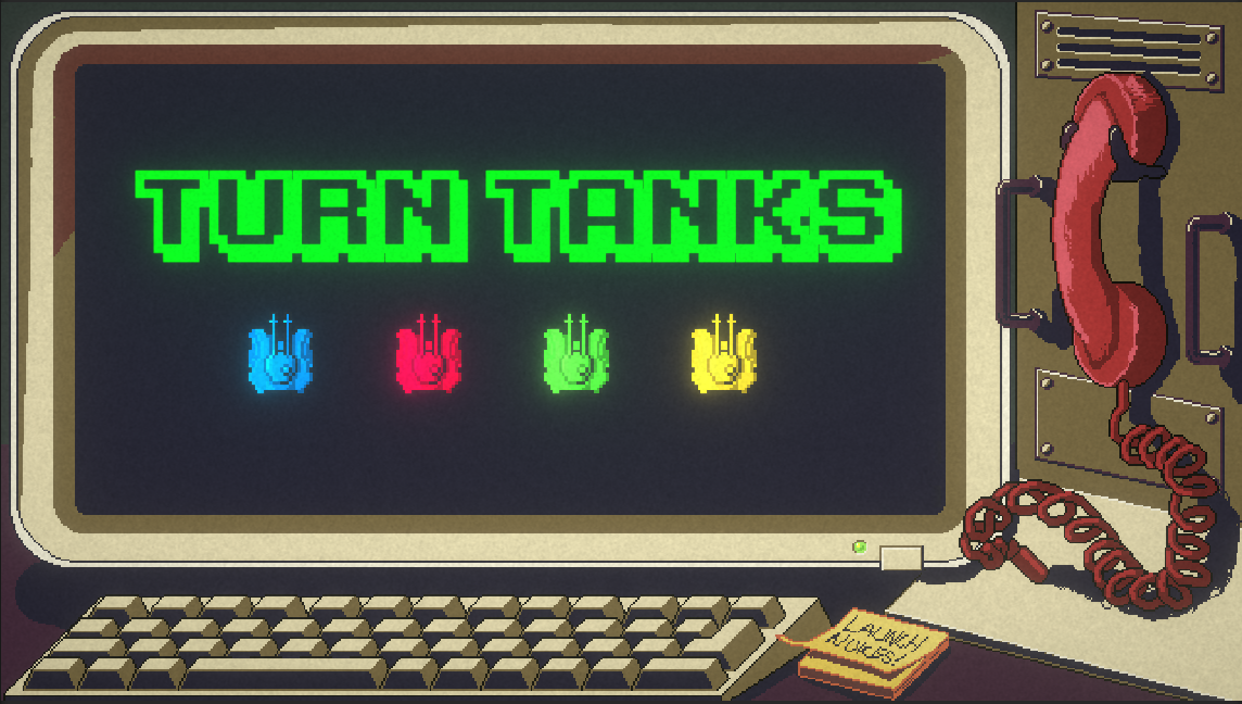 Turn Tanks 4 players, turn based, party game Release Announcements