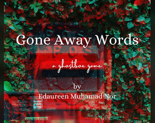 Gone Away Words   - a solo epistolary hack of ghostbox by Marx Shepard 