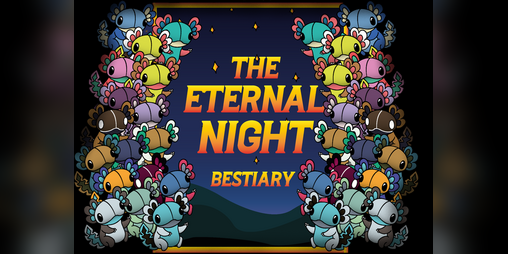 Cover image for THE ETERNAL NIGHT-BOOK