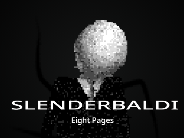 Slenderbaldi: Eight Pages cover