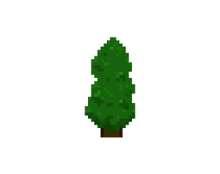 Free 32x32 Pixel Art Trees by MichaelsGameLab