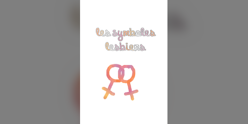 Cover image for Les symboles lesbiens