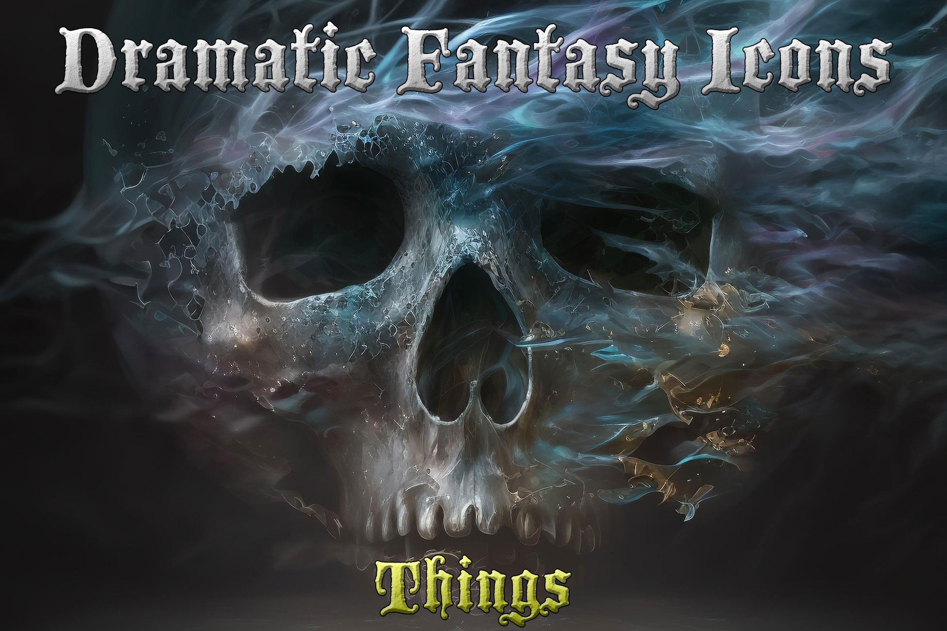 Dramatic Medieval Fantasy RPG Icons - Things