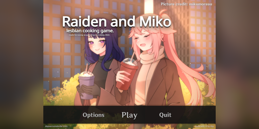 Cover image for Raiden and Miko