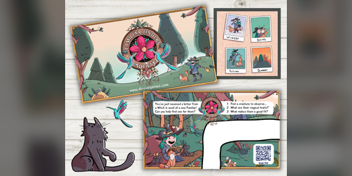 Cover image for Finding Familiars Business Card Quest 2023 Jam