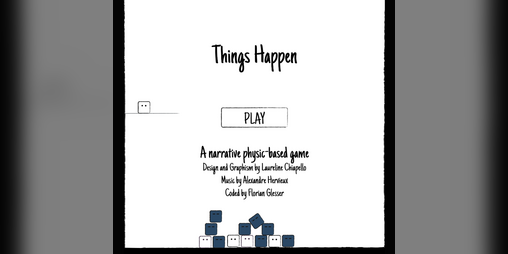 Cover image for Things Happen (LD51)