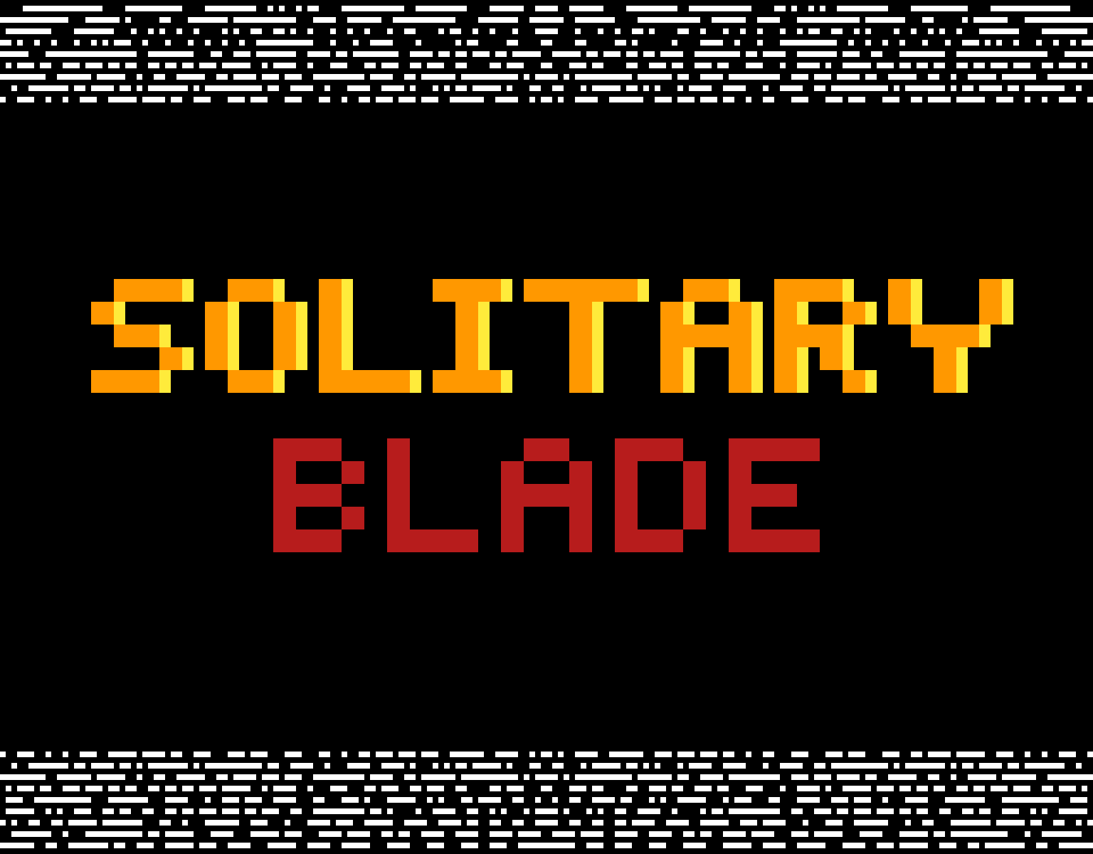 Cover image for Solitary Blade