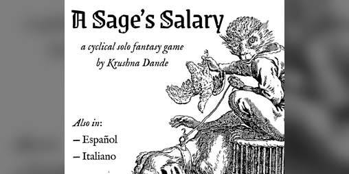 Cover image for A Sage's Salary (Community Copies Added)