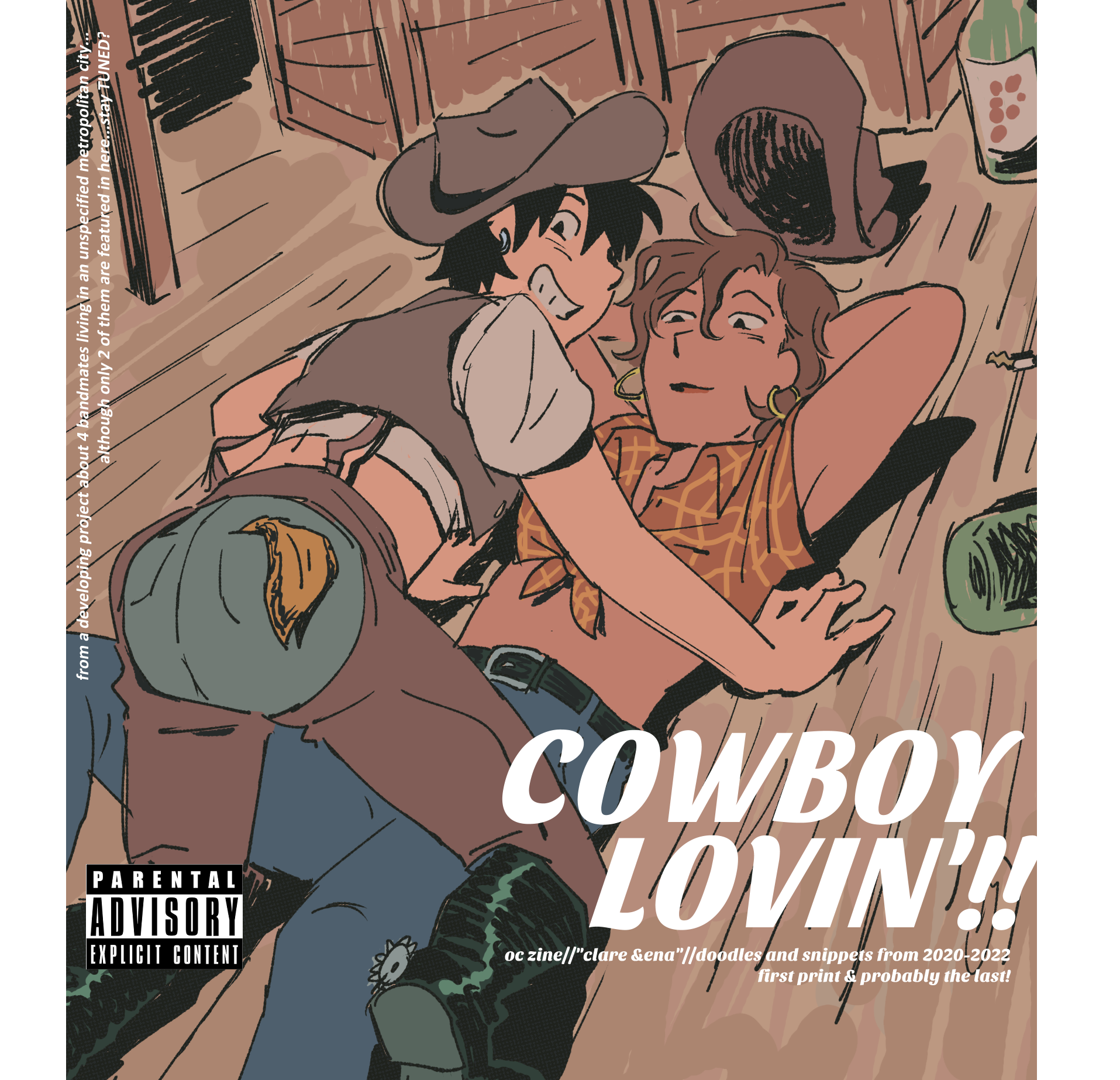 Cover image for COWBOY LOVIN'!! - OC zine (18+)