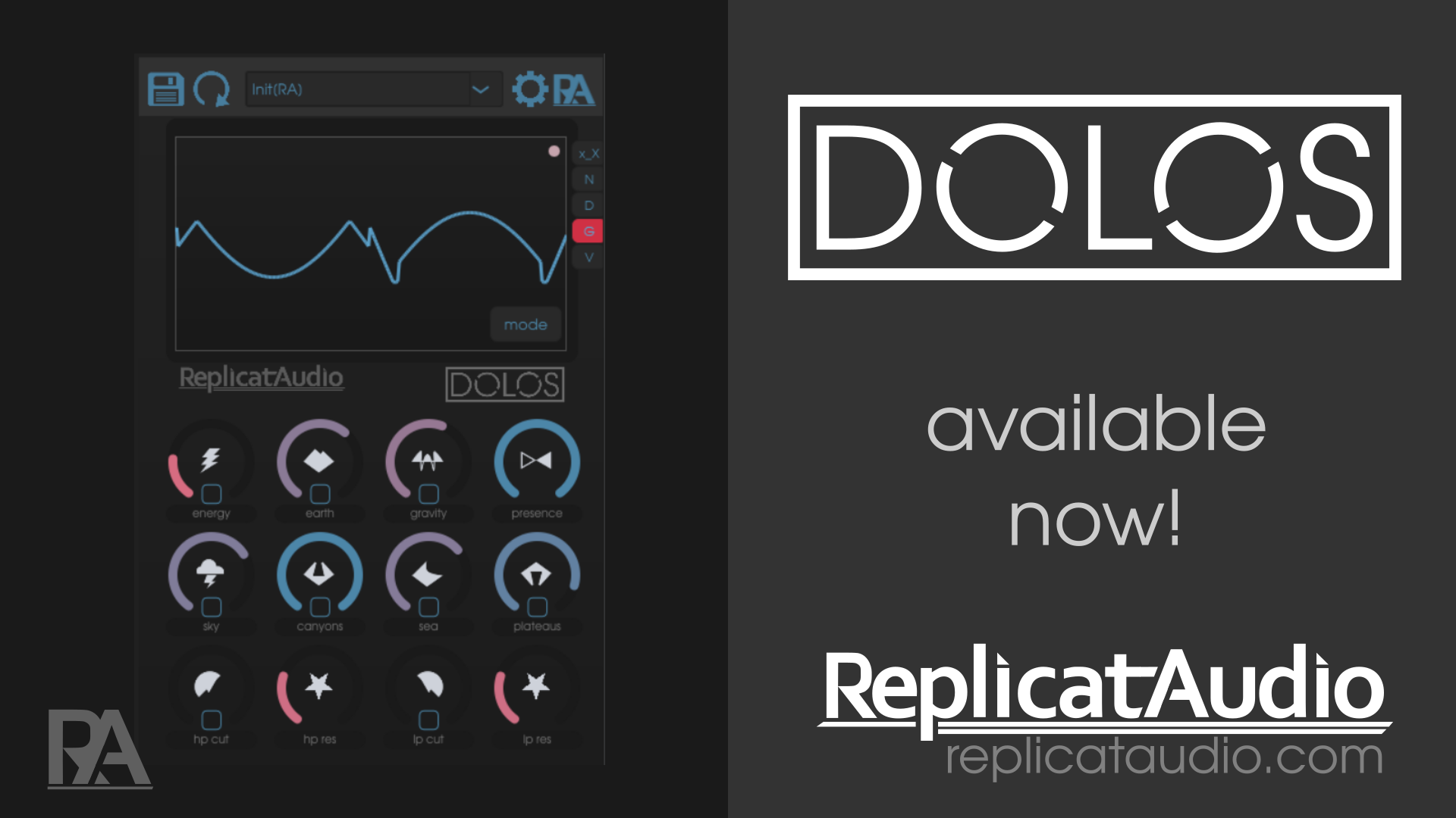 Dolos (Lite) - Wave-Morphing, Hyper-Distortion Plugin